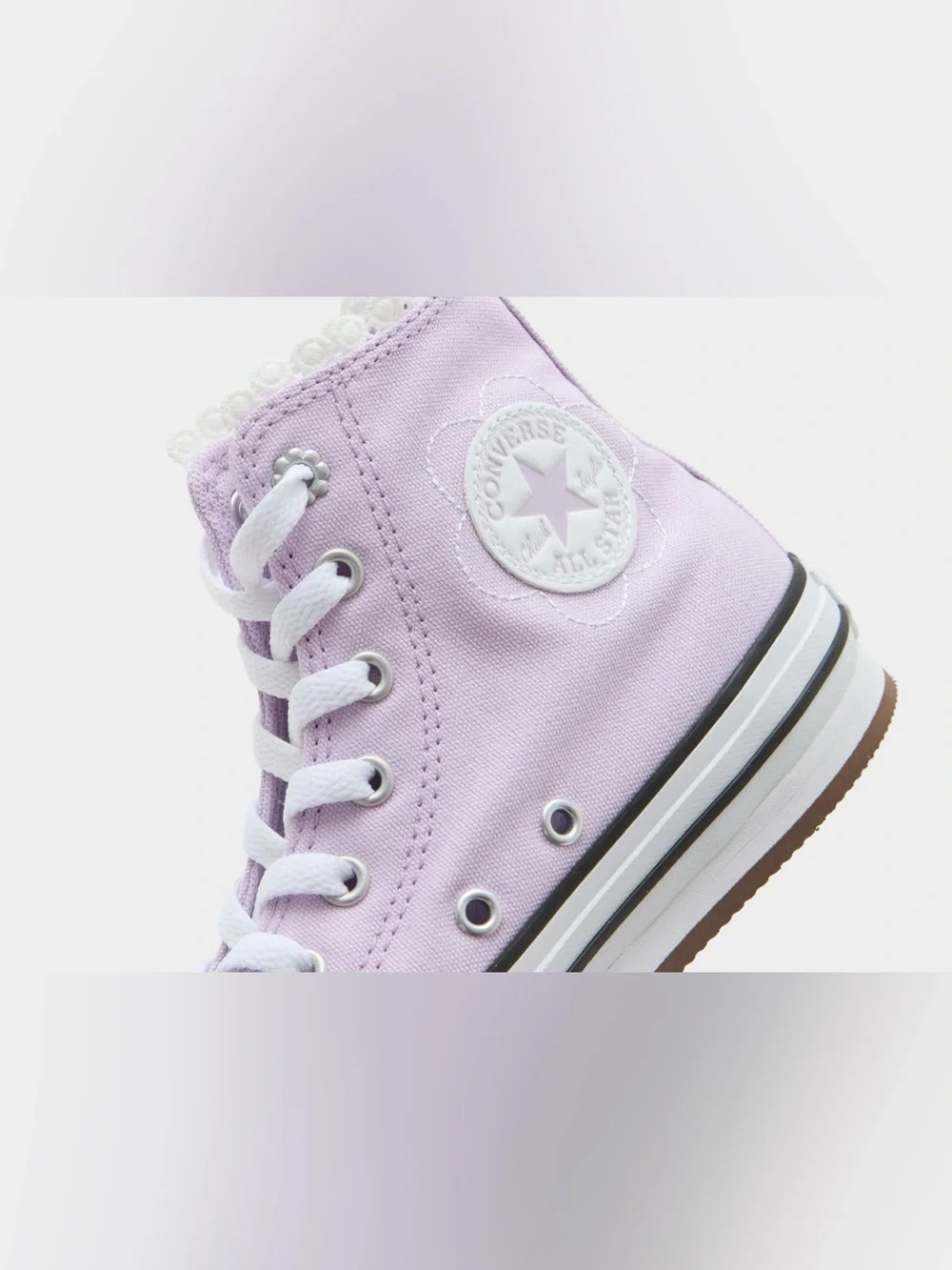 Converse color lavender